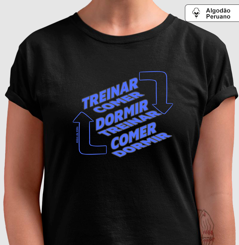 Além de KMs - Treinar, Comer, Dormir - Repete!