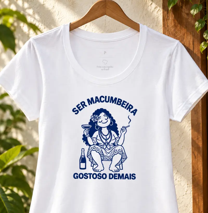 SER MACUMBEIRA - Camiseta