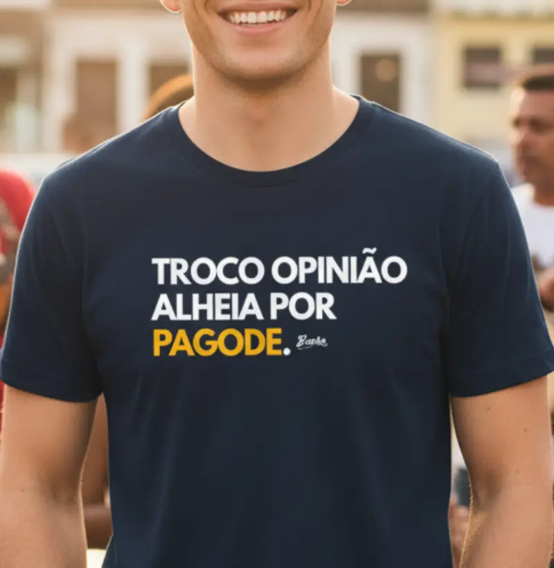 Troco opinião alheia por pagode