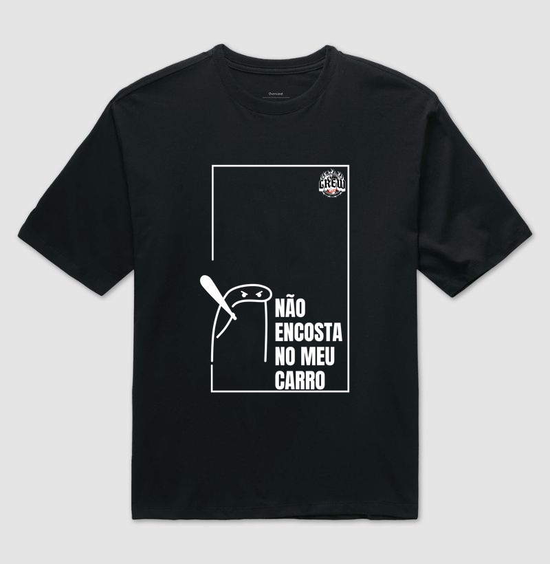 Camiseta Oversized - Não Encosta