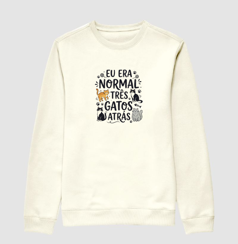 Eu era normal três gatos atrás