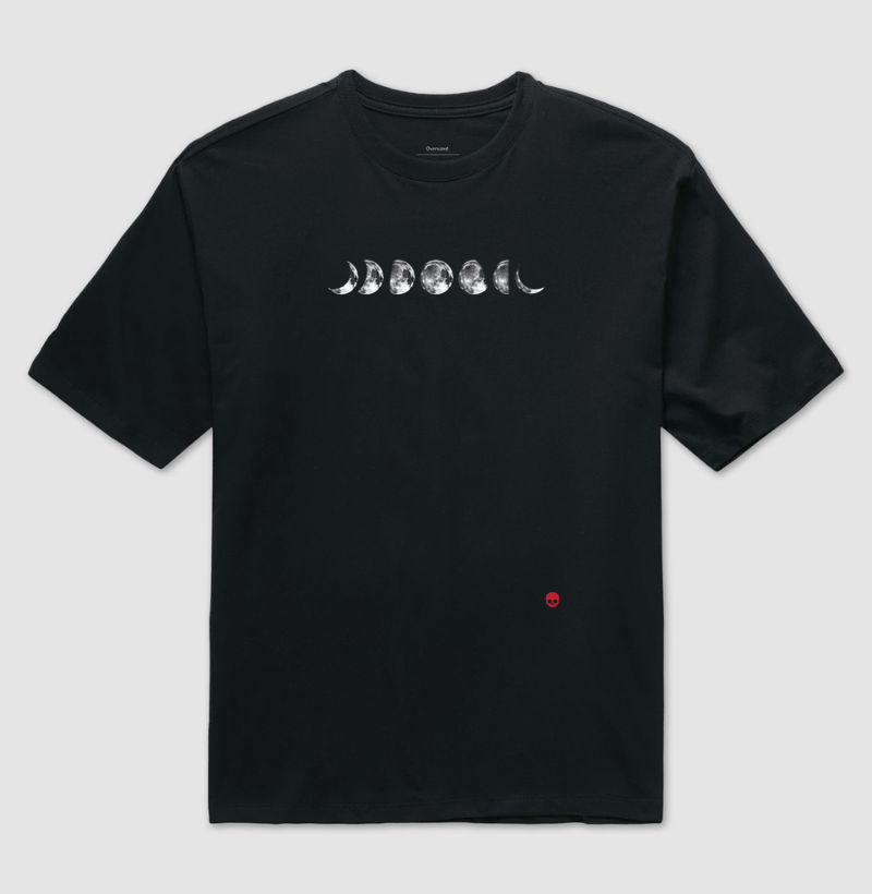 Camiseta fases da lua
