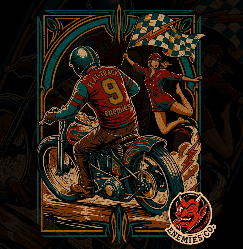 FLAT-TRACK FURY 🏁⚡