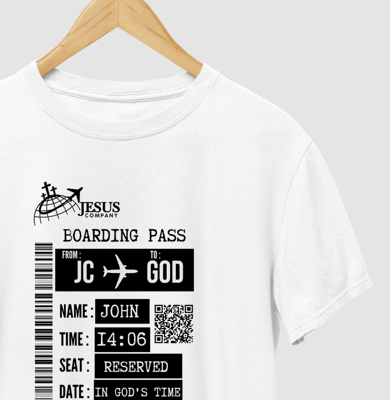 Boarding Pass - JC to GOD