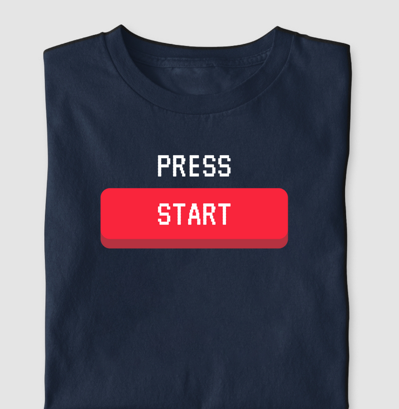 Camiseta Press Start