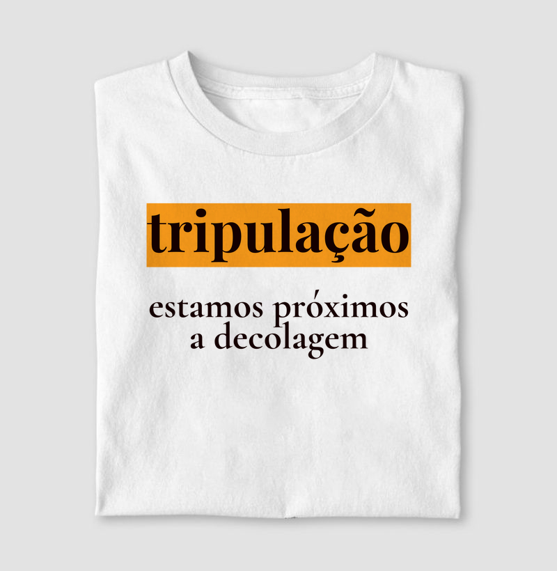 Tripulação, estamos próximos a decolagem