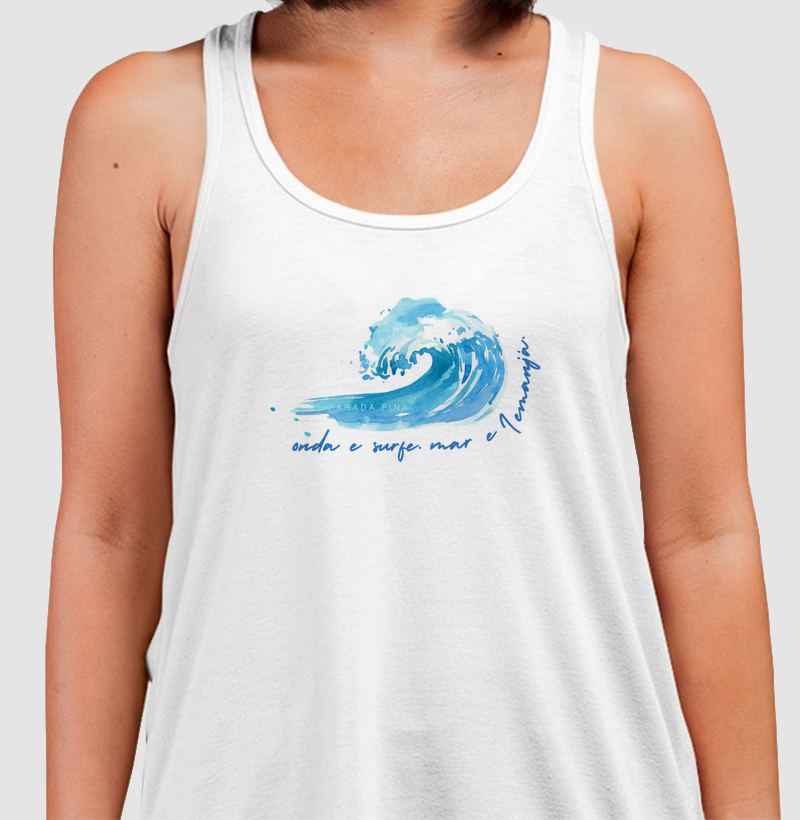 Onda e surfe. Mar e Iemanjá.