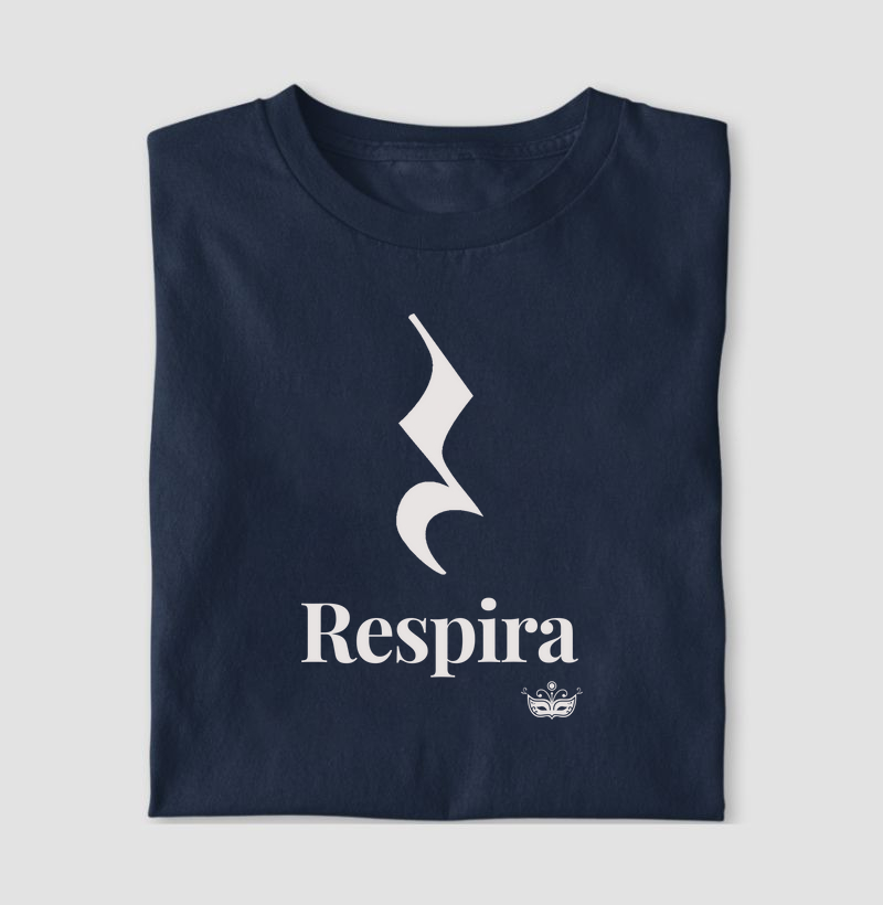 Pausa, Respira | Camiseta para Músico
