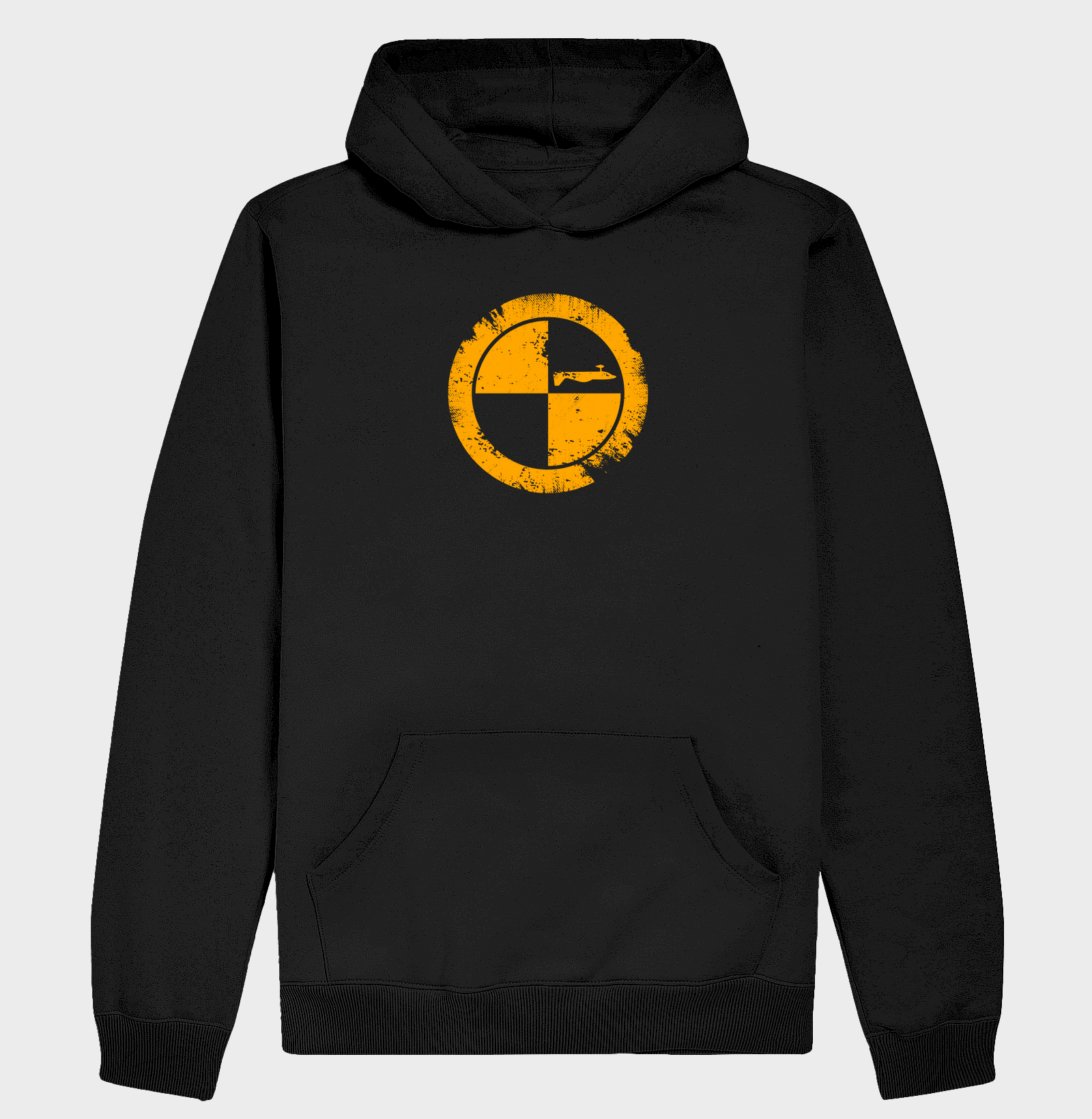 Hoodie  BOLACHA TUAREG AMARELA DESTROYED