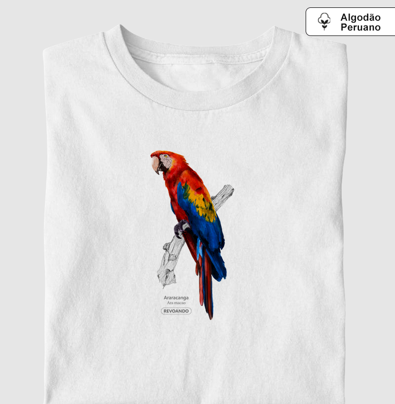 Aves do Brasil - Araracanga - Algodão Peruano