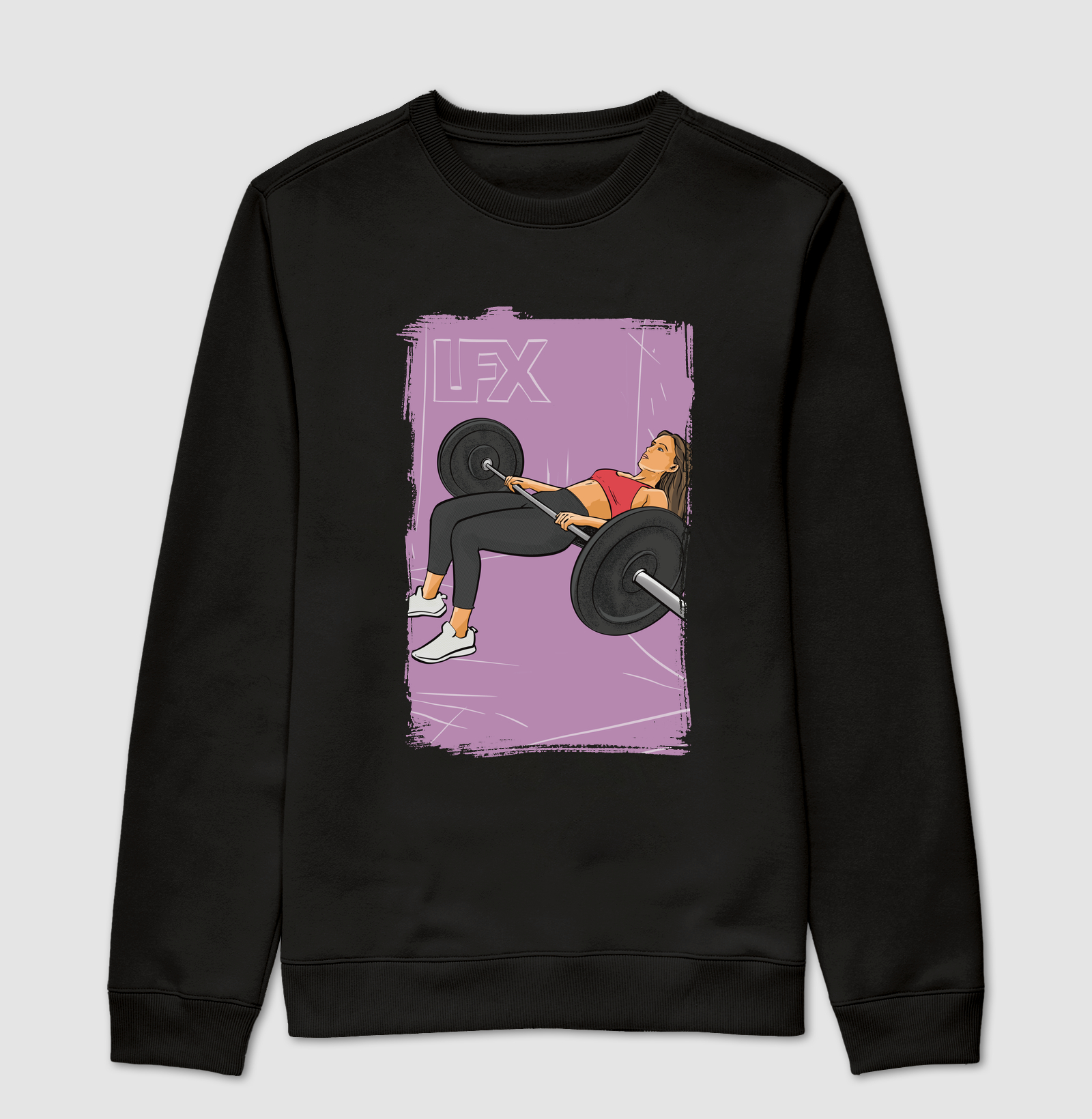 Mulher fazendo Elevação Pélvica V01