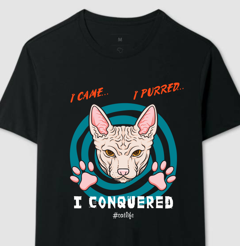 Eu vim... Eu ronronei... Eu conquistei!