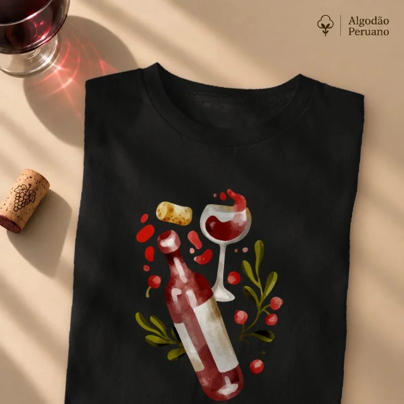 Camiseta Sabor do Vinho