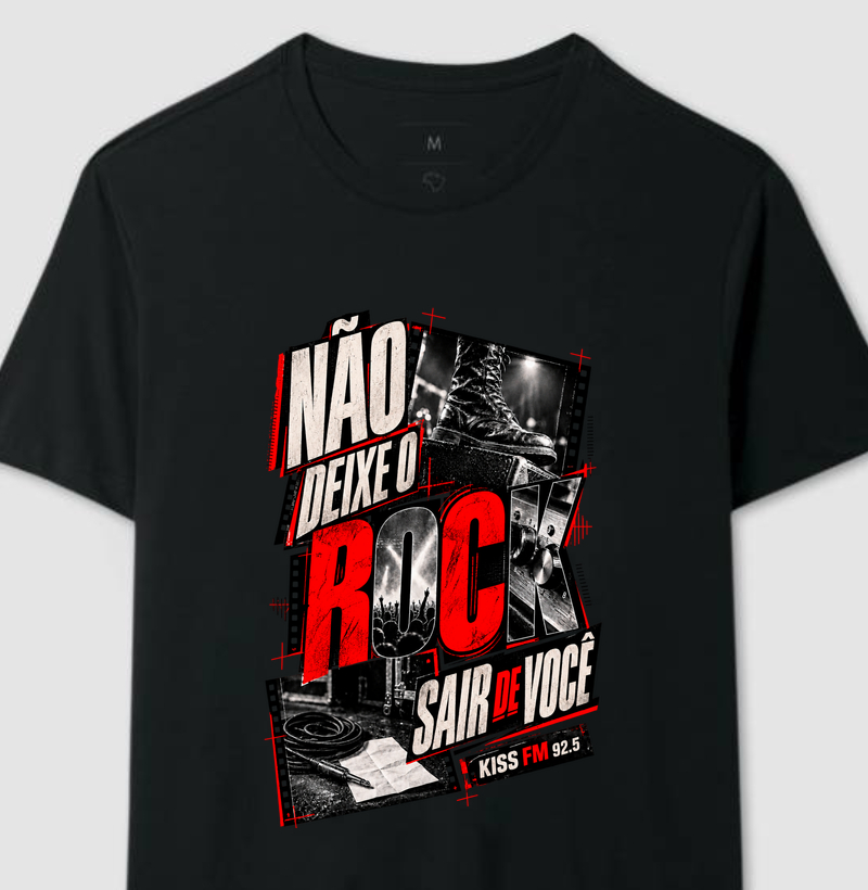 Não Deixe o Rock Sair de Você III - Camiseta