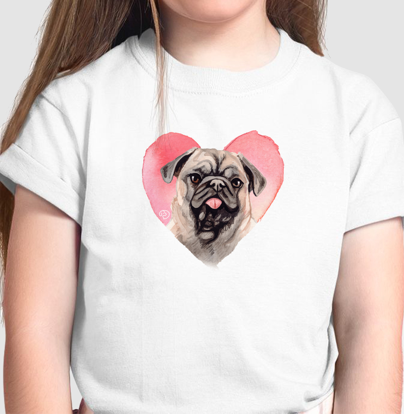Pug Heart <3