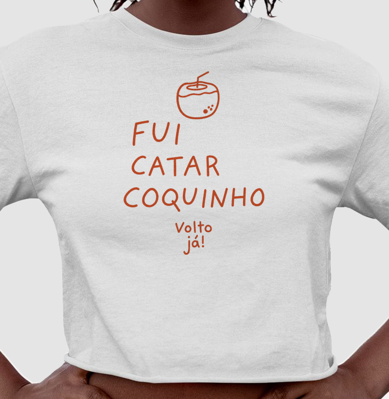 Fui catar coquinho volto já! - Cropped