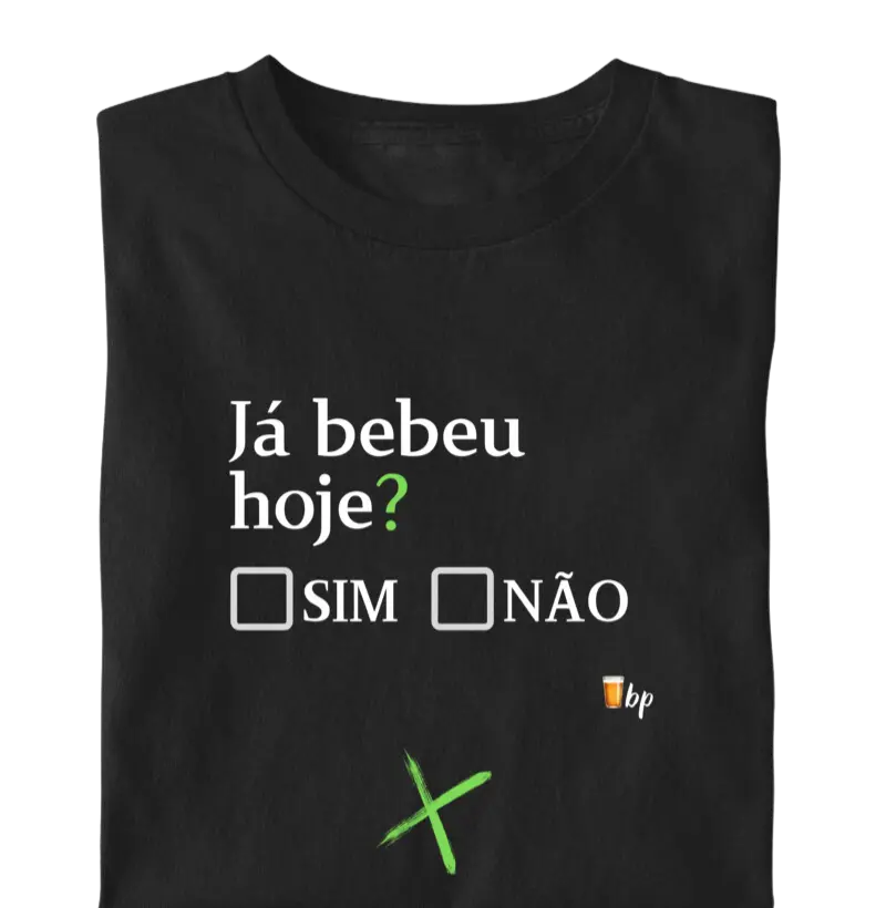 Já bebeu hoje?