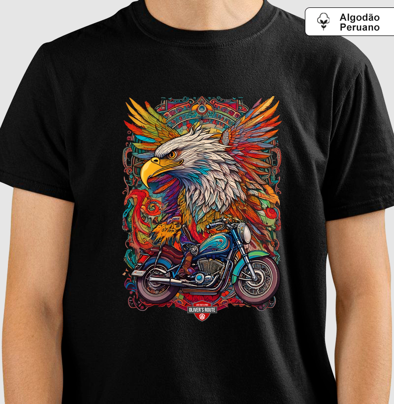 Eagle Colors - Camiseta Algodão Peruano
