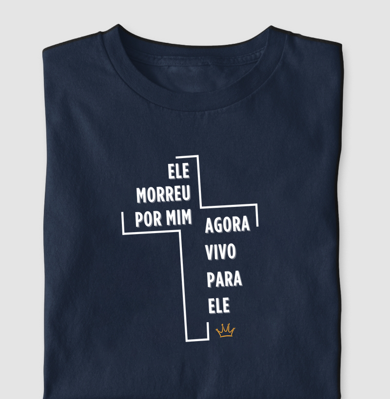 Camiseta Vivo para Jesus