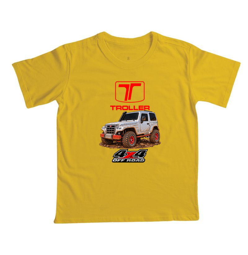 Troller Sujo de Lama (Infantil) - Camiseta Infantil