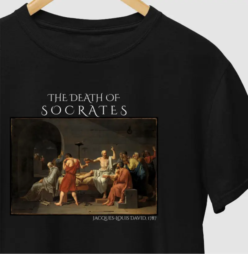 A Morte de Sócrates — Jacques-Louis David, 1787