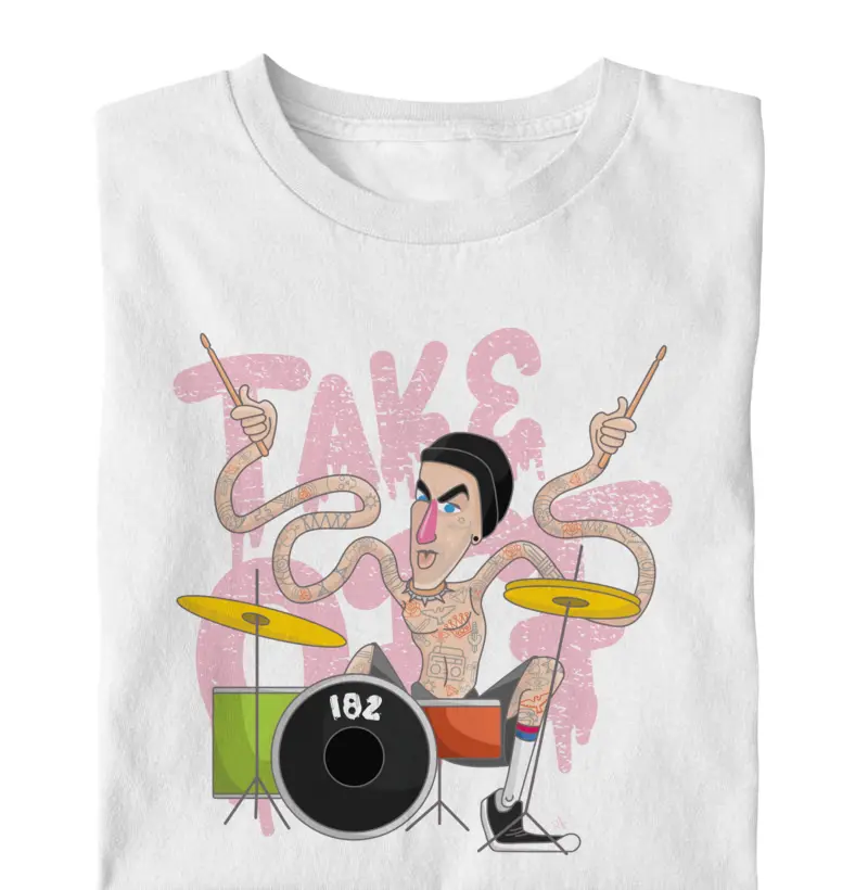 Camiseta Take Off | Caos em Cores