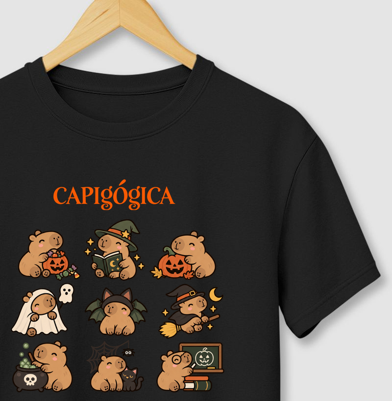 Camiseta | Capigógica Halloween - Camiseta