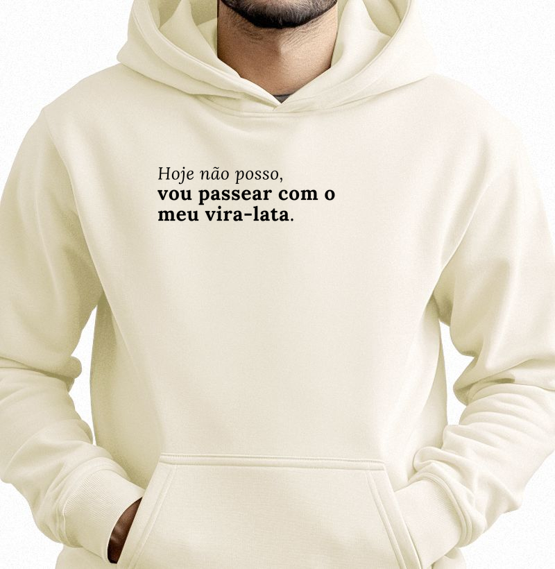 Hoje não posso vira-lata