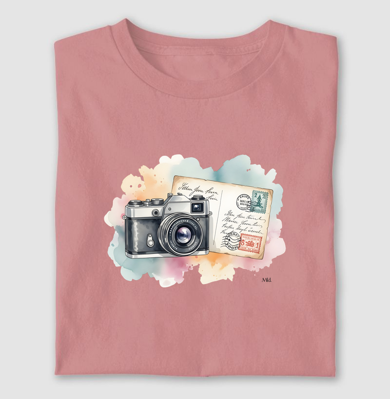 Camiseta Algodão Premium - Recordações