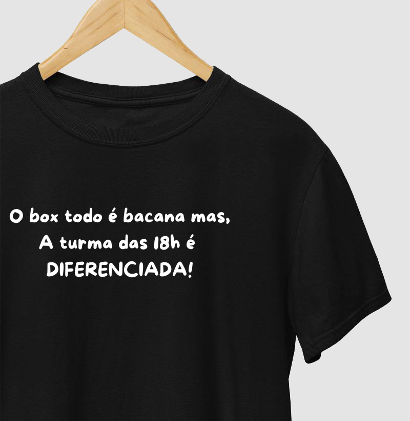 A turma das 18h é diferenciada