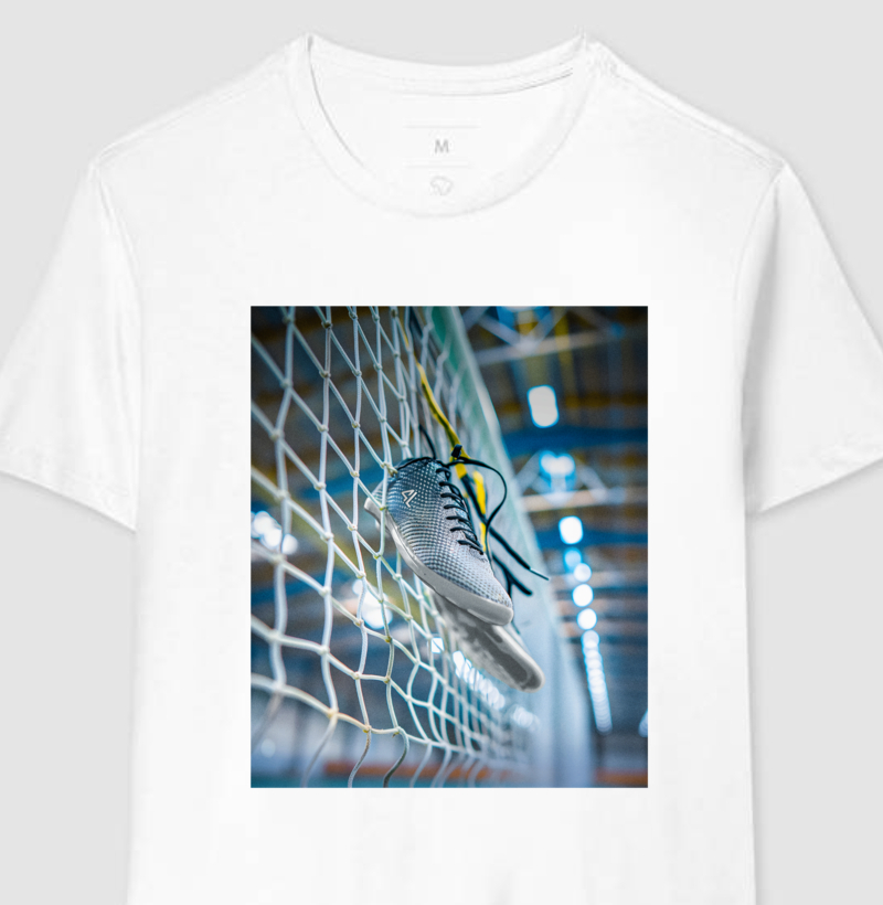 Camiseta Tênis Penduradas