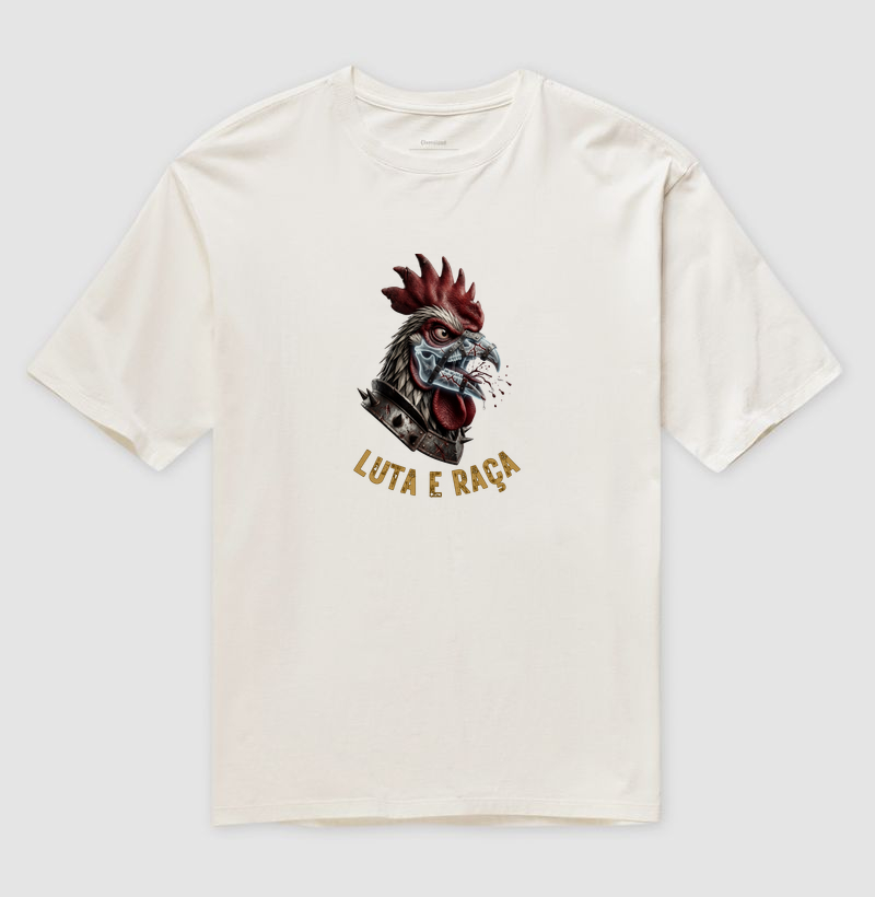 Camiseta Oversized Atlético Mineiro - Luta e Raça