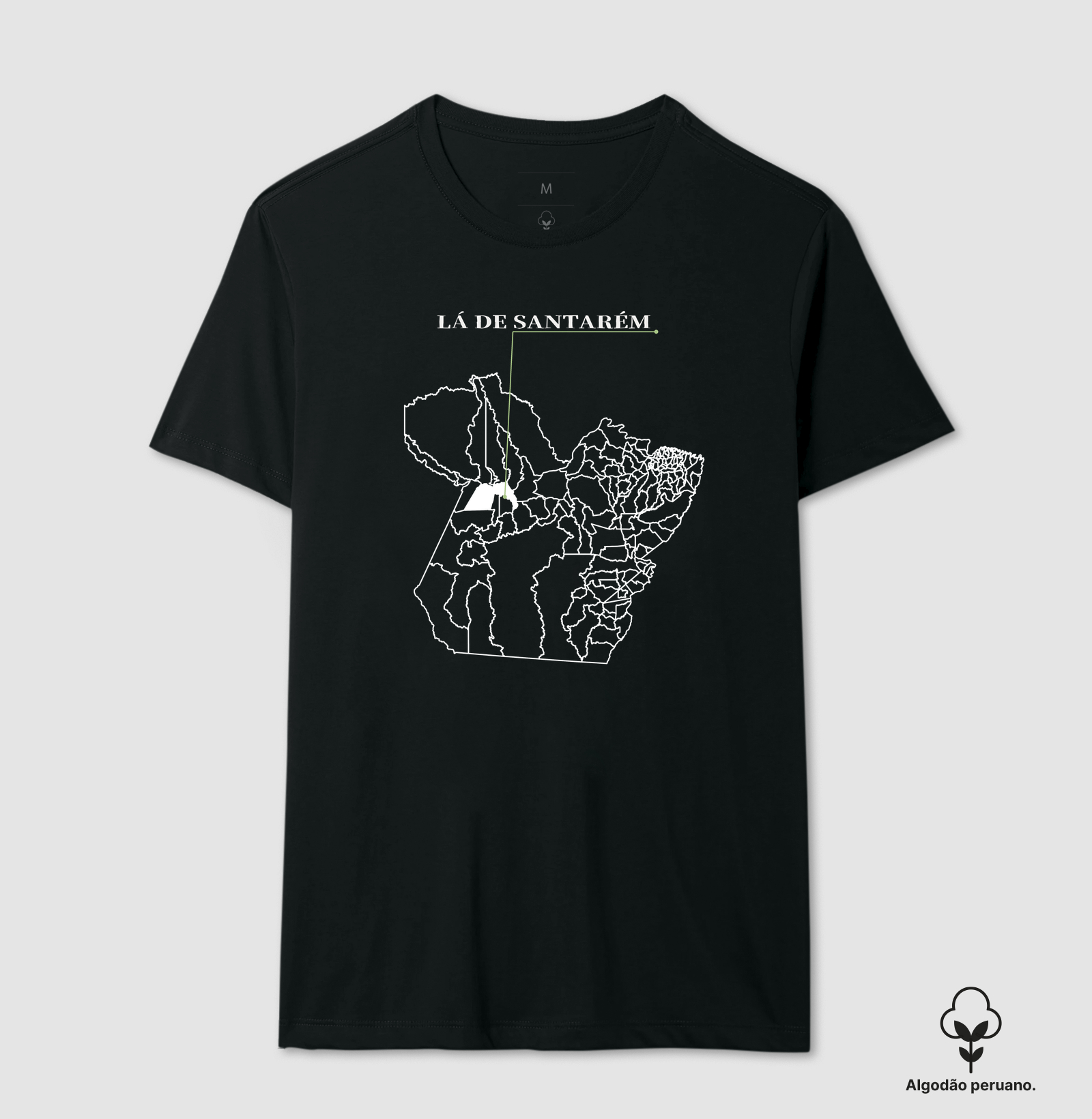 Santarém | Origem PA - Camiseta Algodão Peruano