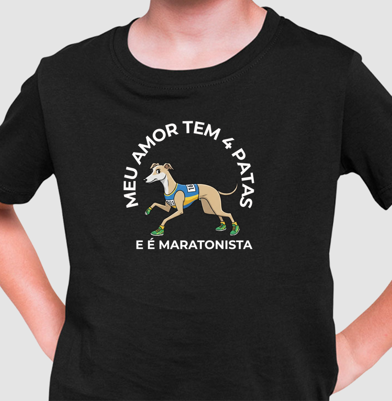 MEU AMOR GALGO MARATONISTA Infantil 