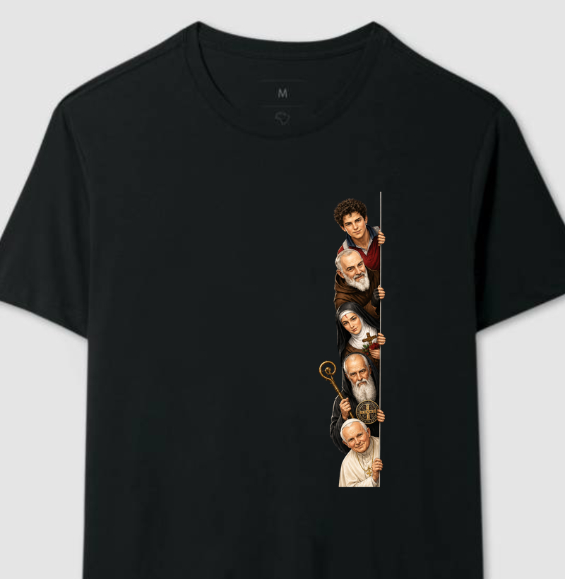 Camiseta Santos Amigos