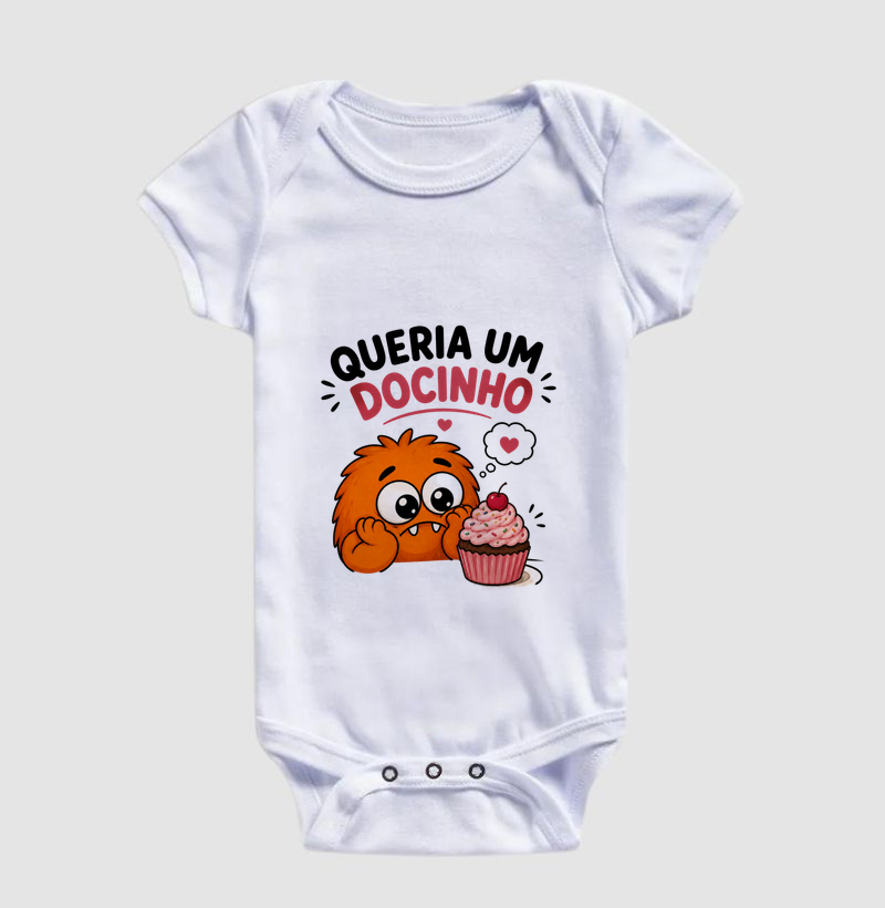 Camiseta - Queria um docinho