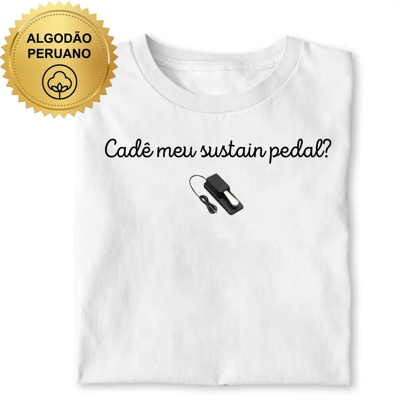 Cadê meu sustain pedal?