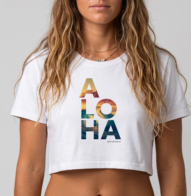 Cropped - Vibe Aloha | Surf For Fun Wear
