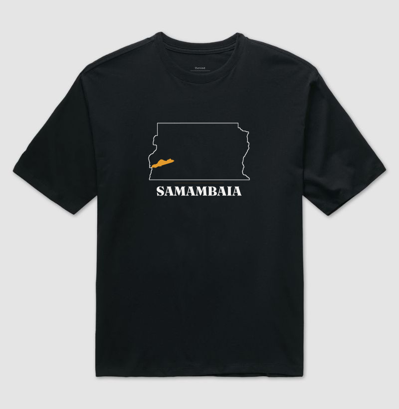 Samambaia | Traço DF - Camiseta Oversized