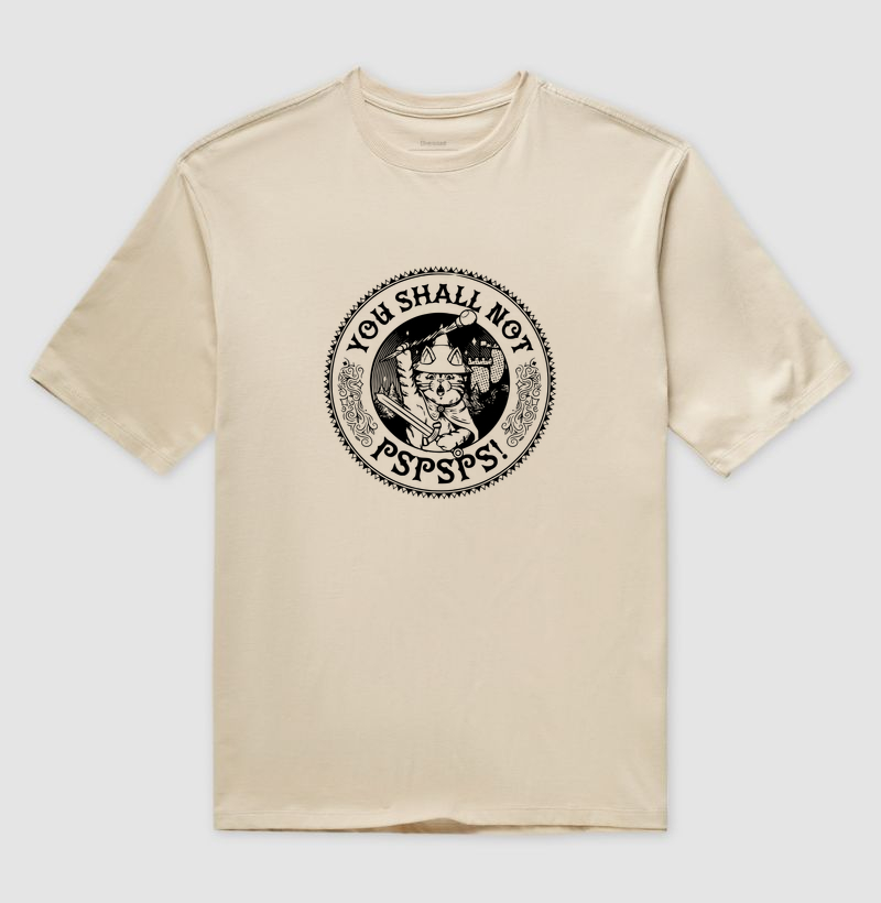 Not Pass - Camiseta Oversized