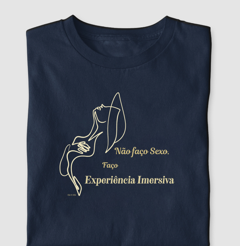 Não faço sexo. Faço experiência imersiva