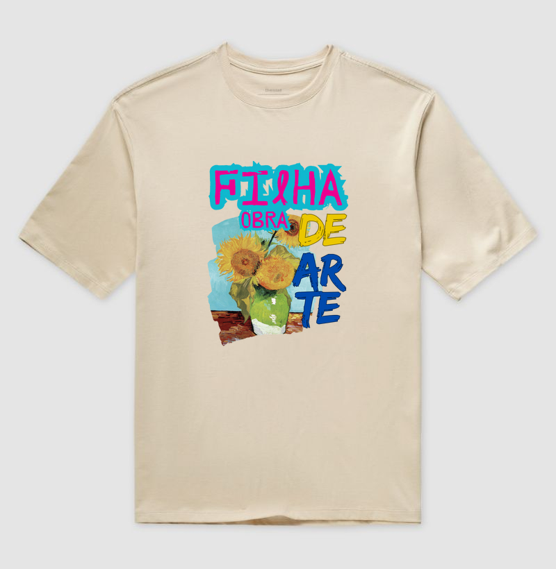 Filha Obra de Arte - Van Gogh