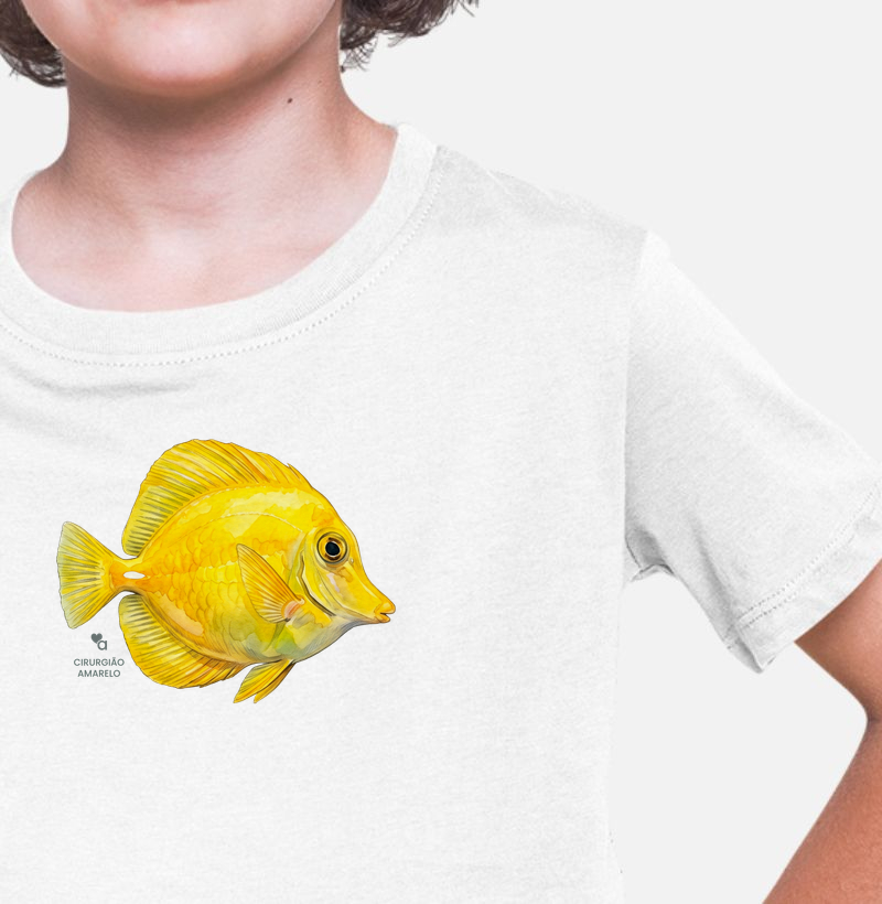 Peixes -  Cirurgião-amarelo - Infantil