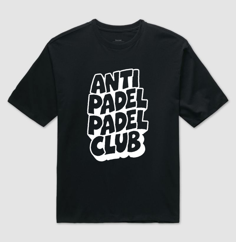 Camiseta Anti Padel Padel Club Bold