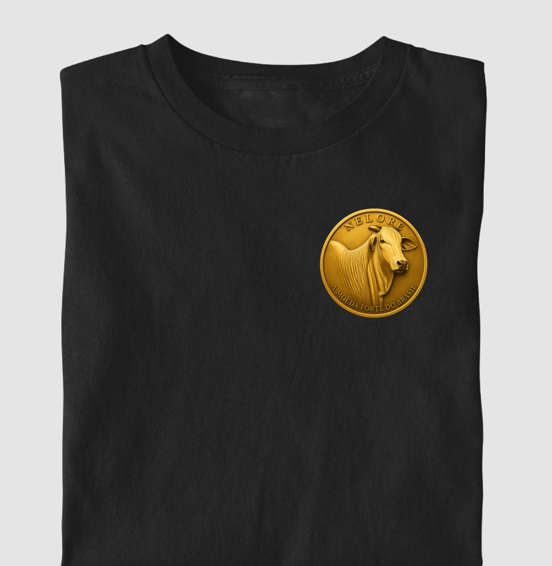 Nelore: a Moeda Forte do Brasil - Camiseta Infantil