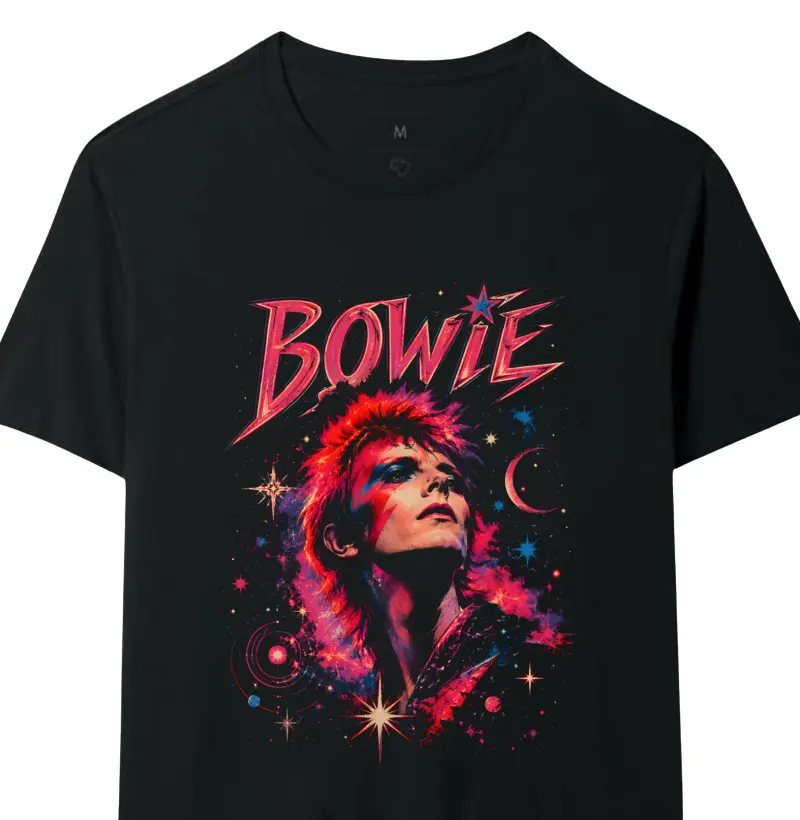 Camiseta Neon Bowie