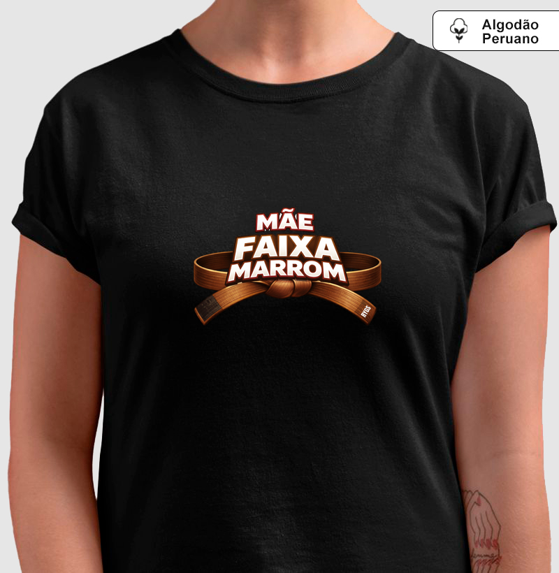 MÃE FAIXA MARROM