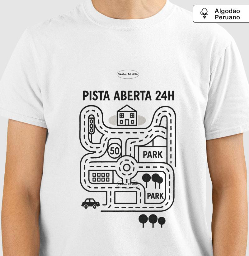 Camiseta pista 24h de brincar