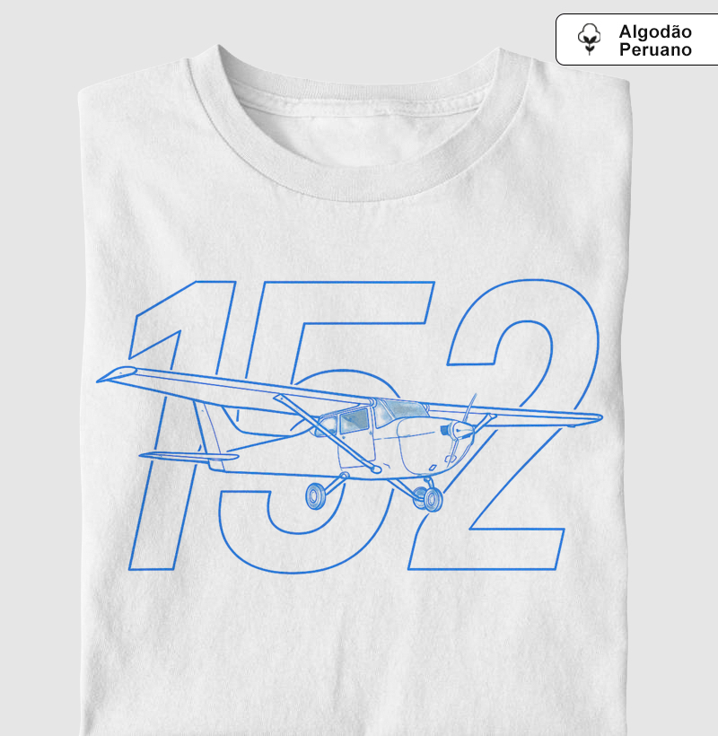 Cessna 152 - Silhouette | Algodão Peruano