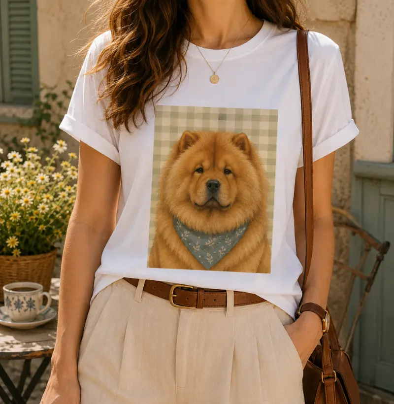Chow Chow - Gentle Paws - Camiseta